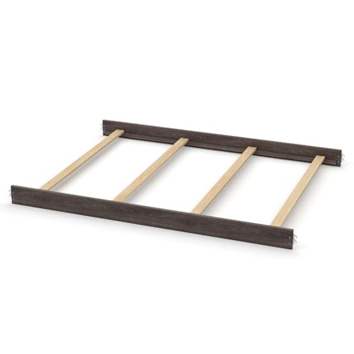Full-Size Solid Wood Conversion Kit Bed Rails for Evolur Convertible Cribs
