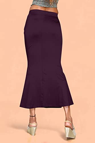 Image of J B Fashion Women's Lycra Full Elastic Saree Shapewear Petticoat (S-01-06)