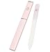 Malva Belle Best Crystal Glass Nail File for Women - Nail File & Travel Case - Nail File Set - Heavy Duty Nail File for Natural Nails, Gel - Professional Nail Shaper – Nail Essentials - Pink 3mm