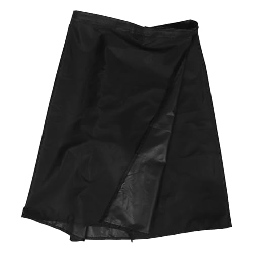 Falda impermeable para senderismo MAGICLULU en color negro y diseño plegable tipo delantal