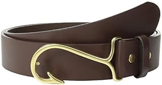 vineyard vines Men's Fishhook Leather Belt