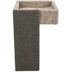 Ofertas Estanterias Ikea TRIXIE Cama Estanterías, Superficie Rascadora, 33 × 48 × 37 cm, Gris claro, Gato