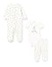 United Colors of Benetton Set TUTINA+Body+Pant 35QV0T226 Salopette, Bianco 69A, 50 Bébé garçon