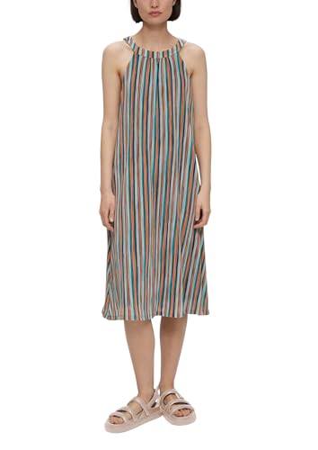 s.Oliver Midikleid mit strukturierten Streifen