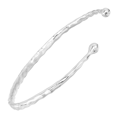 Silpada 'Tromsø It Goes' Hammered Cuff Bracelet in Sterling Silver2