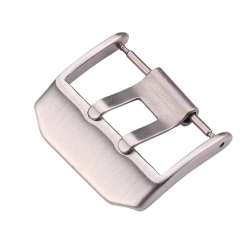 Bracelet de montre anti-oxydation en acier inoxydable brossé massif 22 mm