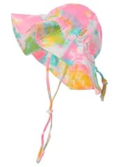 White With Tie Dye Print