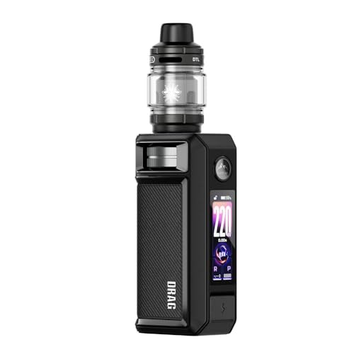 �yDrag 6�z for VOOPOO Drag 6 Vape Mod Kit ���o�� 220W �u�[�v�[ �h���b�O 6 �d�q�^�o�R VAPE �X�^�[�^�[�Z�b�g 4400mAh��e�ʃo�b�e���[���� ���� �ȒP���� ���L�b�h�[�� �j�R�`���[�� �^�[���[�� (