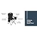 Coleman Portable Camping Chair with 4-Can Cooler, Cushioned Seat & Back with Side Pockets & Cup Holder, Carry Bag Included, Great for Camping, Tailgating, Firepits, Patio, & More