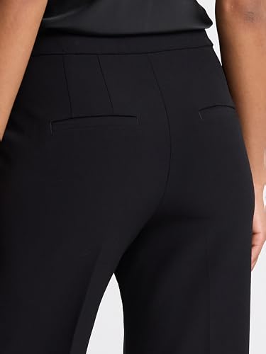 EXPRESS Women’s Editor Pants – High Rise Stretch Trouser Flare Dress Pant, Work or Event, Machine Washable – Black4