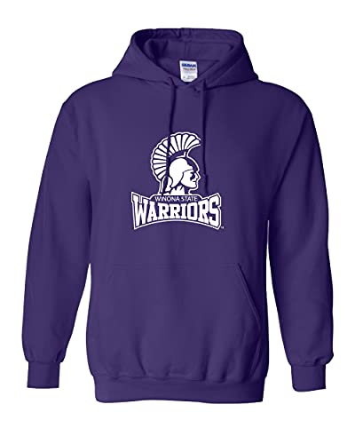 CreateMyTee | Winona State Warriors Primary Hooded Sweatshirt