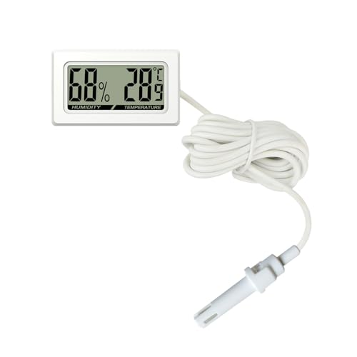 Durablity Hygrometer Essential Tool for Reptiles Shop and Animal Exhibition Suit to Various Need