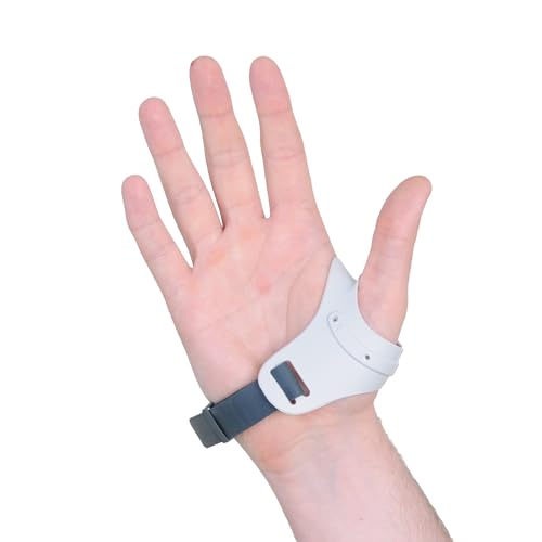 Orliman Medically Approved Orthopaedic Thumb Brace Designed For Osteoarthritis & Instability of Thumb Joint - As Supplied to UK Hospitals (MED/LEFT - Hand Circ:19-23cm)