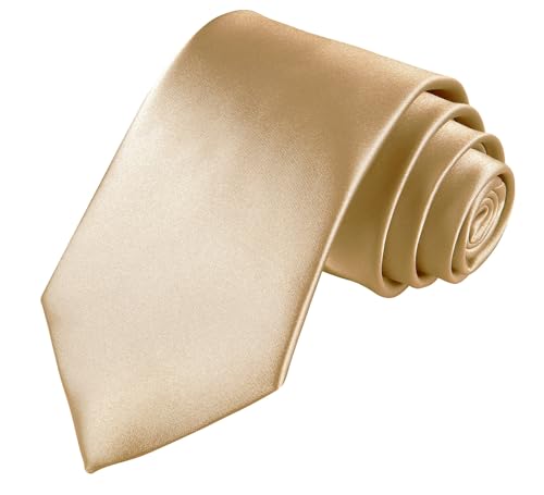 Image of TIE G Solid Satin Woven dyed Color Formal Black Necktie and Pocket Square Sets in Gift Box