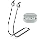 Anti Verlust Strap für Kopfhörer, kompatibel mit Beats Solo Buds，Weiches Silikon Anti Lost Lanyard,geeignet für Outdoor Sportarten, Laufen,Fitness (Schwarz)