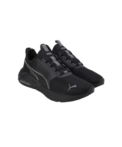 PUMA Unisex X-Cell NOVA FS Straßen-Laufschuh, Black-COOL Dark Gray, 43 EU