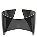 GUVIVI Futuristic Wrap Around Sunglasses for Women Men, Oversized Shield Mask Rave Sun Glasses