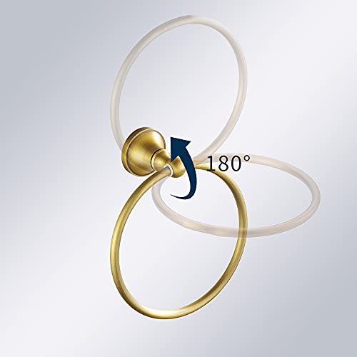 Leyden Antique Brass Toilet Paper Holder Towel Ring 2 Pieces Set Tissue Roll Retro Ancient #TOP3