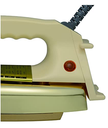 مكواة يابانية من فوجيكا، UI-D24GOLD(G) - صنعت في اليابان/مكواة جافة ثقيلة بقدرة 1200 واط