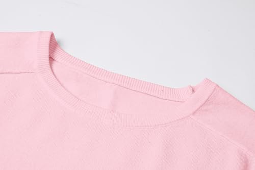 Betusline Mens Crew Neck Short Sleeve Wool Blend Sweater Pullover Basic Knit Tee3