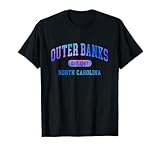 Vintage Retro Colorful Arch Text Outer Banks OBX T-Shirt