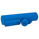 softX® Faszien-Set Pro, Reha, Rolle, Selbst Massage, Sport, Therapie, 4-tlg.