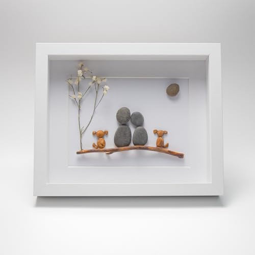 Uncommon Goods Personalized Family Pebble Portrait