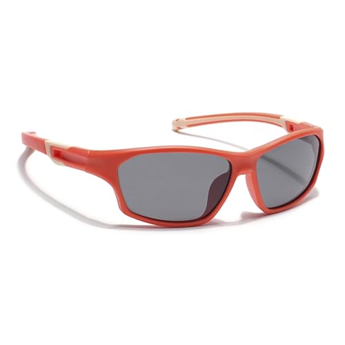 Image of Voyage Wrap Around UV Protected & Polarized Sunglasses for Kids