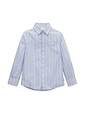 TOM TAILOR Jungen Kinder Hemd mit Streifen 1033579, 30220 - Blue White Big Stripe, 104/110