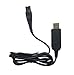 Produktbild ENJOY-UNIQUE Ausgangsspannung 15V USB-Ladekabel Stromkabel Kompatibel mit Philips Rasierapparaten HQ8505 HQ6 HQ7 HQ8 HQ9 RQ10 RQ11 RQ12 HS8 PT7 S5000 Serie AT750