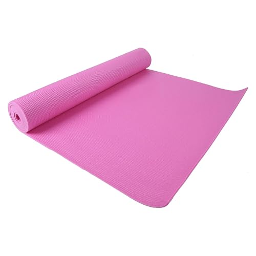 Image of Fitvids All Purpose 1 /4-Inch High Density Anti-Tear Exercise Yoga Mat with Carrying Strap, Multiple Colors