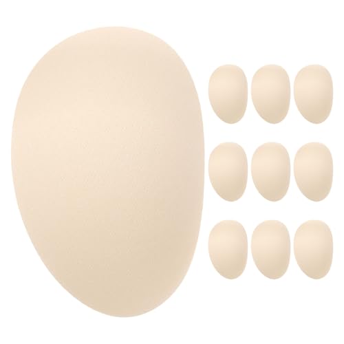 CATIEBYE Almohadillas para Levantar la Cadera 5 Pares de Nylon Forma de Durazno, Realistas y Transpirables para Mujeres en Actividades Diarias Verano
