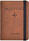 Funda para pasaporte con bloqueo RFID, Classic