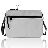 [BEEL] ベール サコッシュ バッグ ショルダーバッグ 小さめ 軽量75ｇ 斜め掛け 登山 トラベル ハイキング アウトドア グレー
