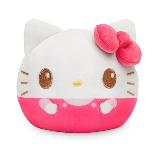 Image of TeeTurtle Reversible Sanrio Hello Kitty Plushie 4-Inch Ice Cream Two-Sided Flip Plush Toy with Embroidered Details - Cute Mini Collectible Plush for Kids, Teens, and Adults