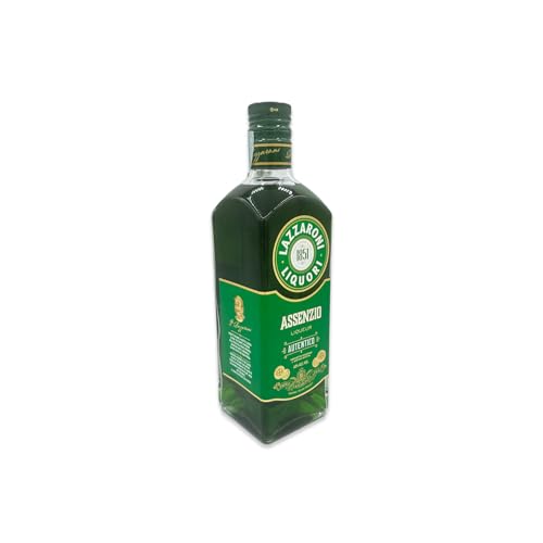 Lazzaroni Assenzio 70 Cl 60°, Liquore Assenzio, Infusione Foglie Pianta Artemisia Absinthu, Ricetta Classica - 2
