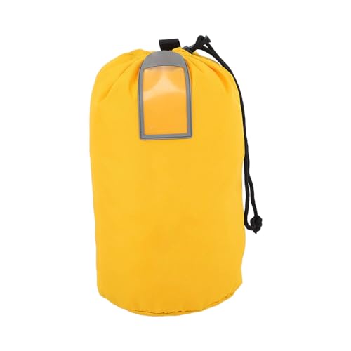 HERCHR Climbing Rope Bag, Waterproof Rescue Arbor Rope Storage Backpack Climbing Equipment Storage Bag for Rock Climbing RopeOutdoor Arborist Gear Throw Line Storage Bag with Drawstrings (8L)