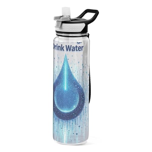 Bouteille d'eau pliable Tritan 887ml Dream Big Drink - 2