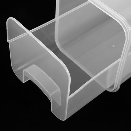 Boîte à hermétique tiroir en polypropylène transparent de qualité supérieure