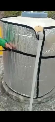 Image of Protect Water Tank Insulation Cover /Thermal Tank Cover /Jacket for Hot and Cold Wheather Water Tank (1000Litre) (Car Sunshade - Free)