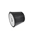 J.W. Winco 253-38-M8-55 253-38-M8-10-55 Vibration/Shock Absorption Mount, M8 x 1.25 Tapped Thread, 38 mm Large Diameter, 24.5 mm Small Diameter, 32 mm Height, Synthetic Rubber