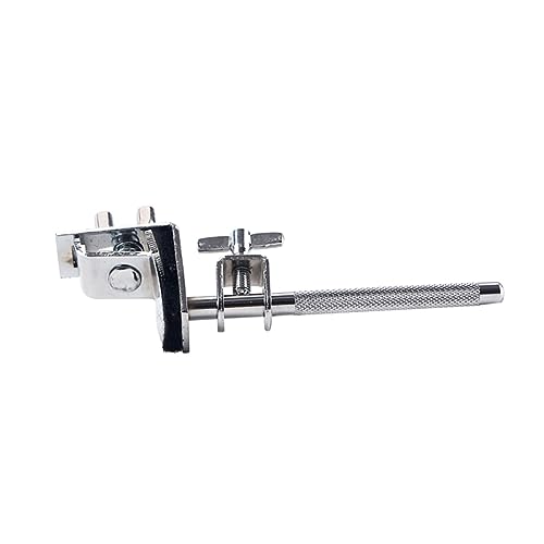 Soporte Clamp Montado para Bombo con Campana de Metal ibasenice de Posicionamiento Óptimo Acabado Plateado miniatura 7