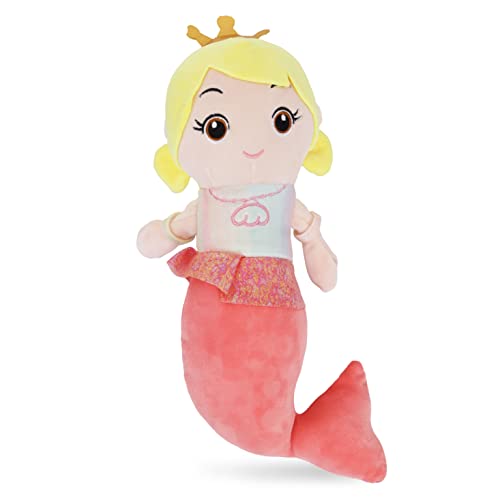 Image of A Little Swag Soft Mermaid Doll Princess Stuffed Plush Toys for Birthday Theme Gifts Present Home Decoration for Kids Girls (25 cms)
