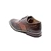 Men's Two Tone Spectator Wingtip Perforated Lace Up Oxford Dress Shoes ALEX-08 (Brown, US Footwear Size System, Adult, Men, Numeric, Medium, 12)