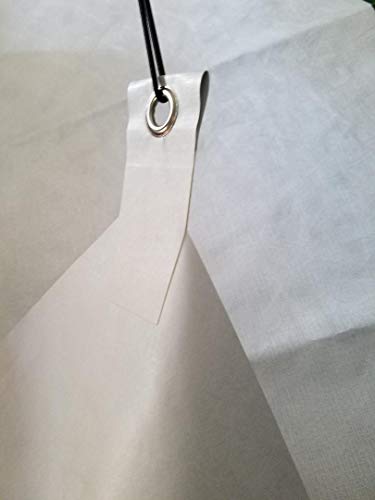 (4) Tyvek Tarp & Banner Self Adhesive Grommet Tabs #TOP5