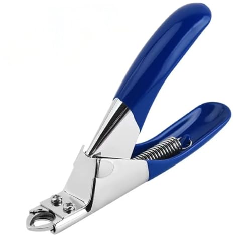 Mearrineser 独占的なペットの爪切り、専門の犬の爪切り、ペットのための安全な保護小型および中型の猫および犬の爪切り、通常のペットの猫の爪切り、テディ金猫の爪切り、犬の爪切り、ヘリンボーンの爪切り (ブルー)