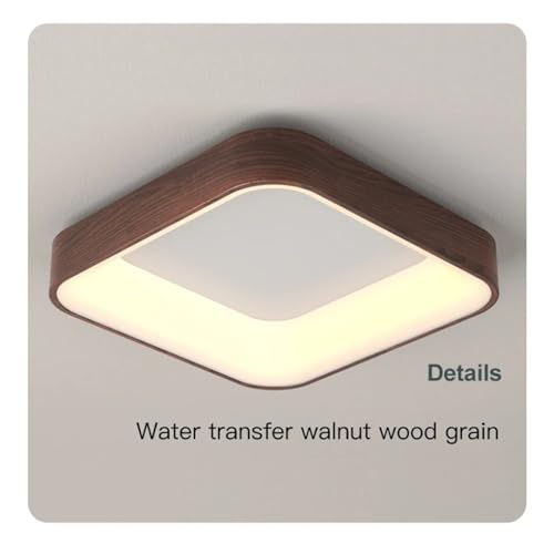 Plafonnier LED moderne rond avec télécommande pour salon et chambre - 4