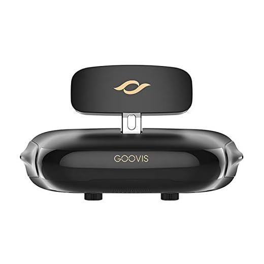 GOOVIS Pro AMOLED Display, Blu-Ray 2D / 3D Glasses HMD Support 4K Blue-ray 3D Movies,Netflix Prime Video Hulu Apple TV+ YouTube Video Movies Compatible with PS5 and Gaming Consoles HDMI connectable