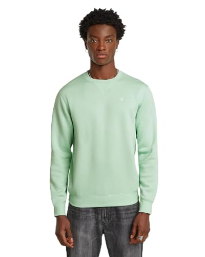 G-Star Sudaderas Premium Core para Hombre, Verde Birds Egg Green D16917-c235-g992, M