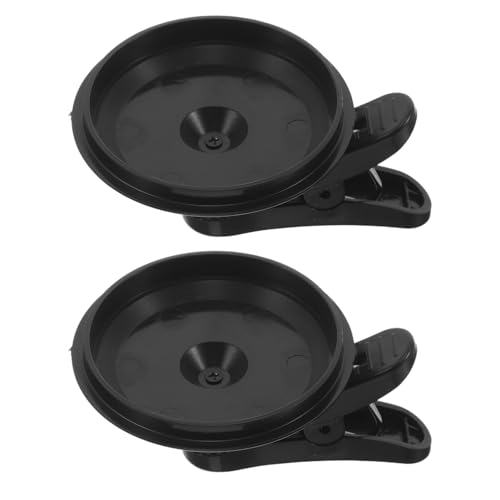 GALPADA Clip per Candele Natalizie da 2 Pezzi Base Nera Portacandele Morsetto in Metallo per Albero di Natale e Decorazioni da Tavolo per Feste e Centrotavola